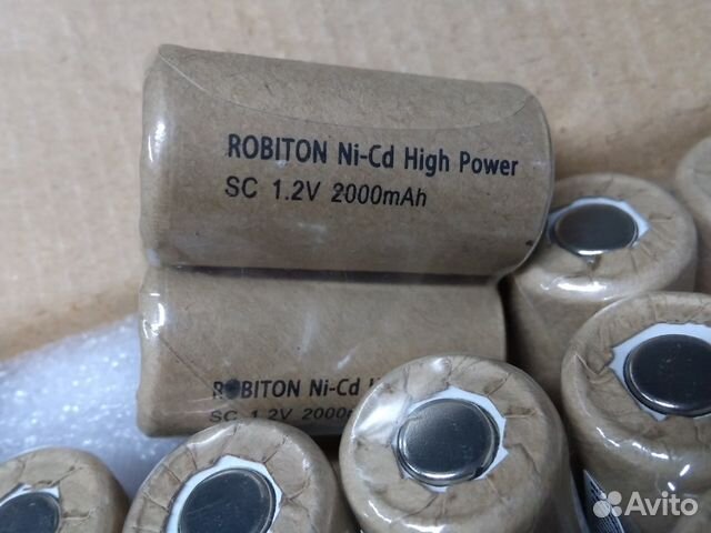 Аккумулятор SC для шуруп-ртов Robiton 2Ah 1.2V