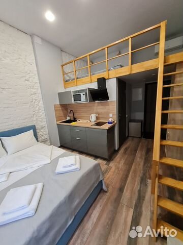 

Квартира-студия, 20 м², 2 кровати