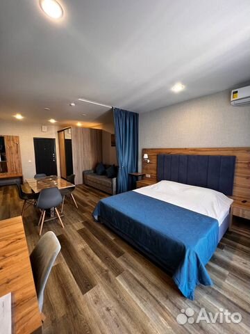 

Квартира-студия, 37 м², 2 кровати