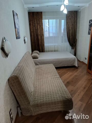 

1-к. квартира, 40 м², 2 кровати
