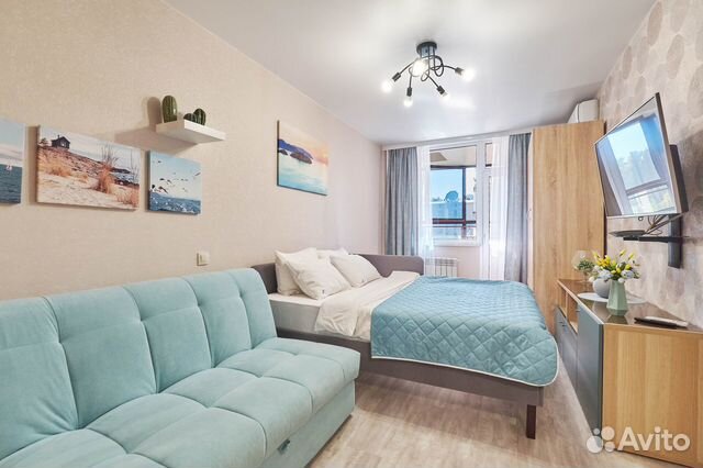 

1-к. квартира, 38 м², 2 кровати