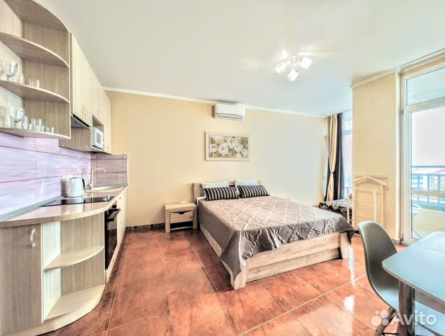 

Квартира-студия, 32 м², 2 кровати