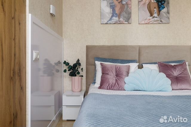 

Квартира-студия, 32 м², 2 кровати