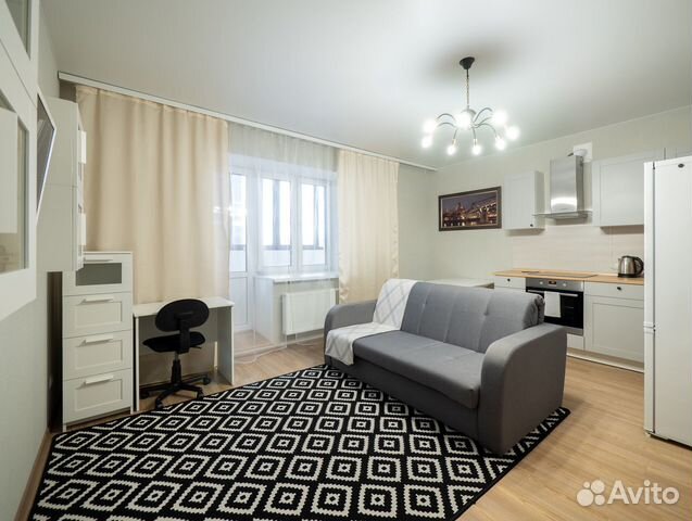 

Квартира-студия, 30 м², 1 кровать