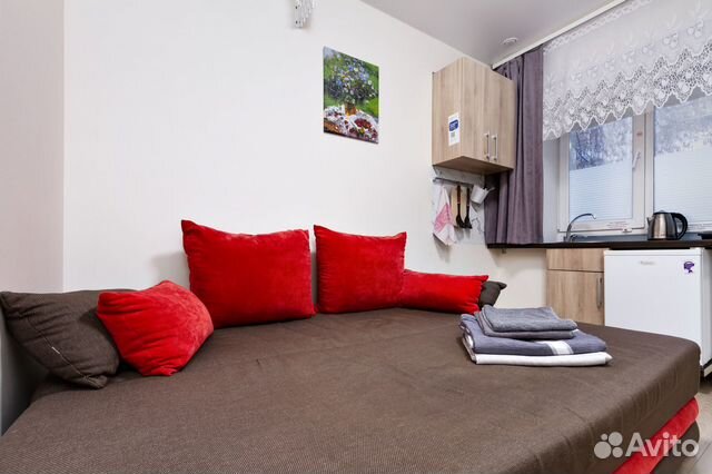 

Квартира-студия, 15 м², 1 кровать