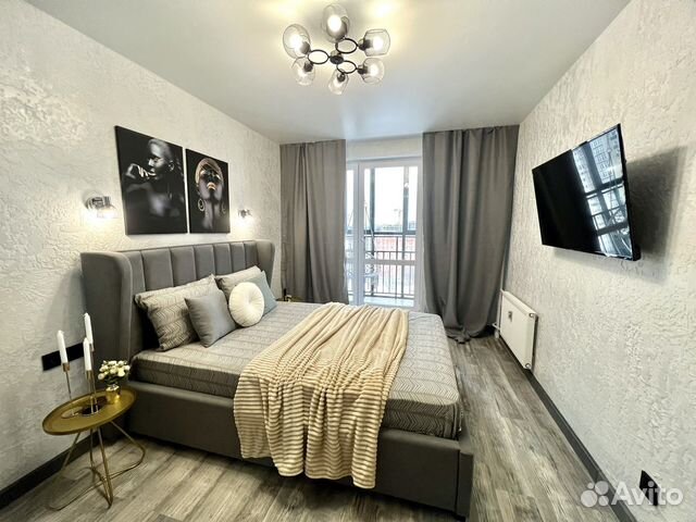 

1-к. квартира, 38 м², 2 кровати