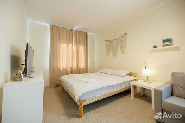 

1-к. квартира, 34 м², 2 кровати