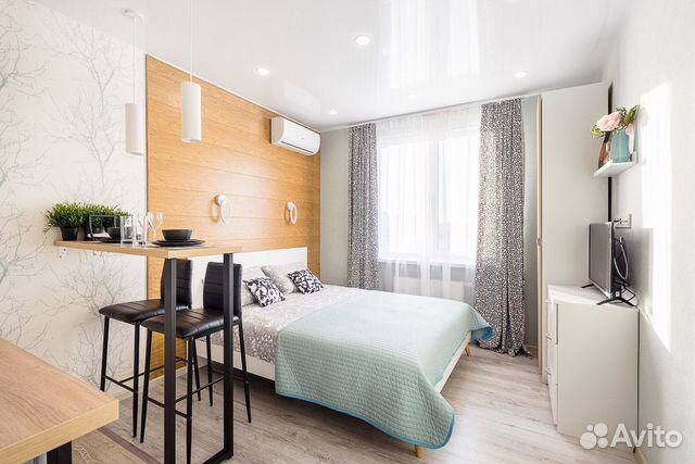 

Квартира-студия, 22 м², 1 кровать