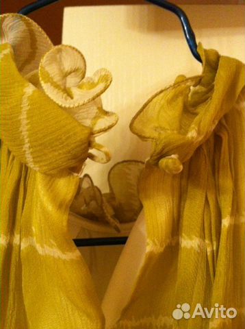 Bcbg Max Azria летнее платье шёлк XS