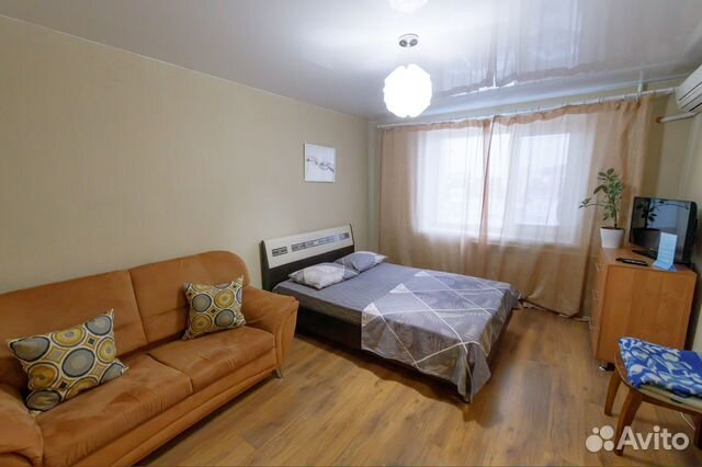 

1-к. квартира, 37 м², 2 кровати