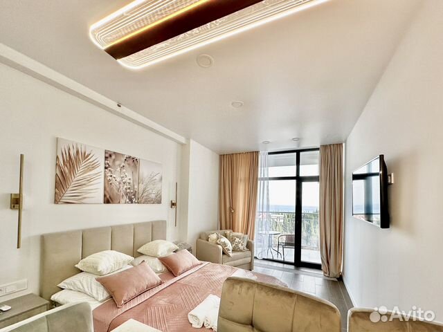 

Квартира-студия, 33 м², 2 кровати