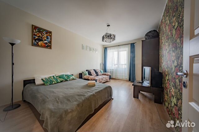 

1-к. квартира, 38 м², 4 кровати
