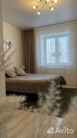

1-к. квартира, 38 м², 2 кровати