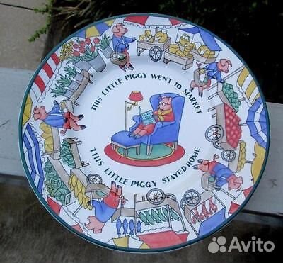 Набор посуды для ребенка Tiffany, новый 3 предмета Набор посуды для ребенка Tiffany, новый 3 предмета