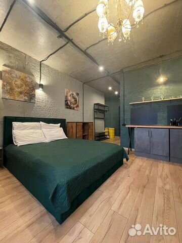 

Квартира-студия, 35 м², 2 кровати