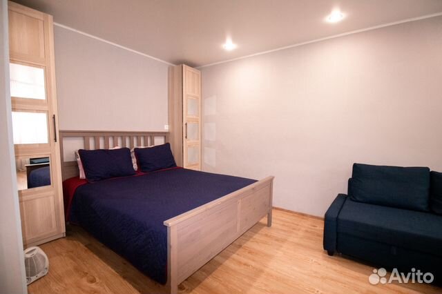 

1-к. квартира, 34 м², 2 кровати