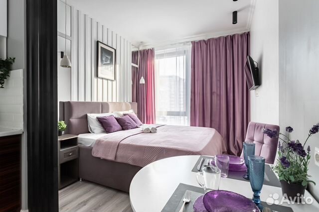 

Квартира-студия, 20 м², 1 кровать