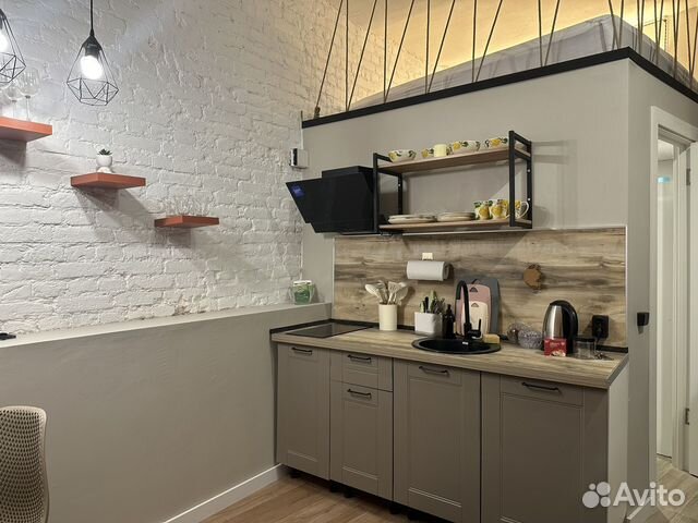 

Квартира-студия, 27 м², 4 кровати