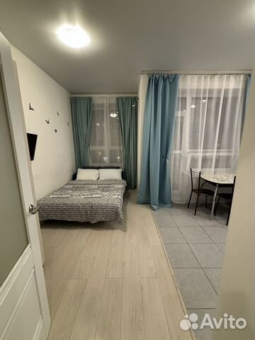 

Квартира-студия, 28 м², 2 кровати