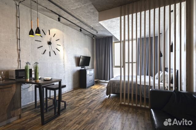 

Квартира-студия, 40 м², 2 кровати
