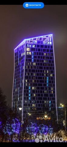 

Квартира-студия, 32 м², 2 кровати