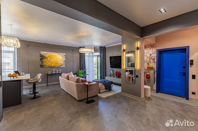 

1-к. квартира, 79,3 м², 1 кровать