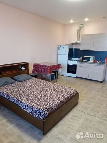 

Квартира-студия, 38 м², 3 кровати