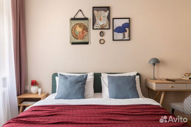 

2-к. квартира, 60 м², 2 кровати
