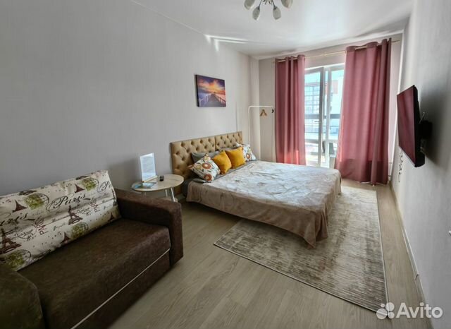 

1-к. квартира, 37 м², 2 кровати