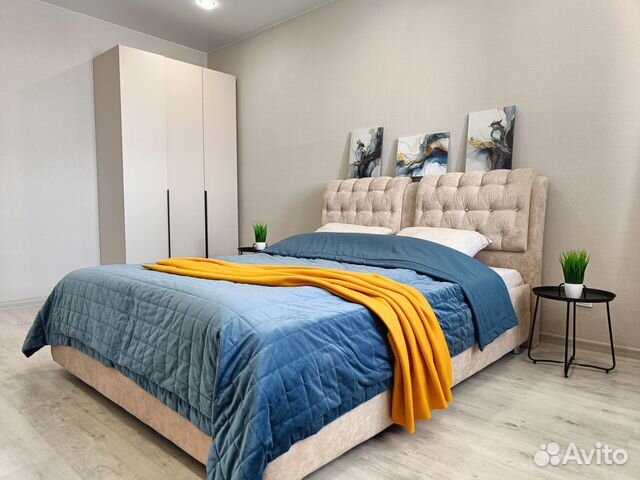 

1-к. квартира, 42 м², 2 кровати