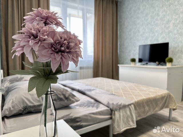 

1-к. квартира, 45 м², 2 кровати