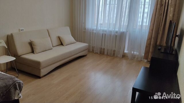 

1-к. квартира, 34 м², 2 кровати