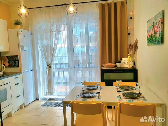 

1-к. квартира, 38 м², 2 кровати