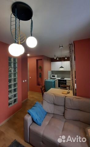 

1-к. квартира, 30 м², 2 кровати