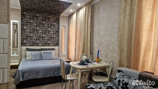 

Квартира-студия, 28 м², 2 кровати
