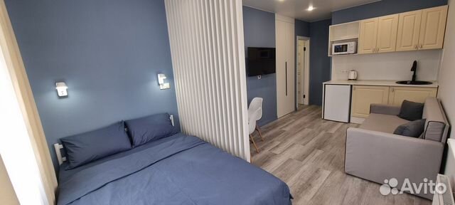 

Квартира-студия, 26 м², 2 кровати