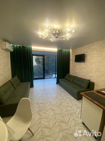 

Квартира-студия, 35 м², 3 кровати