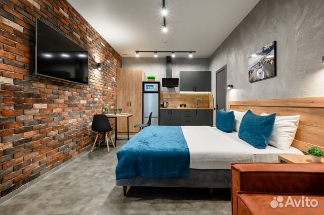 

Квартира-студия, 25 м², 1 кровать