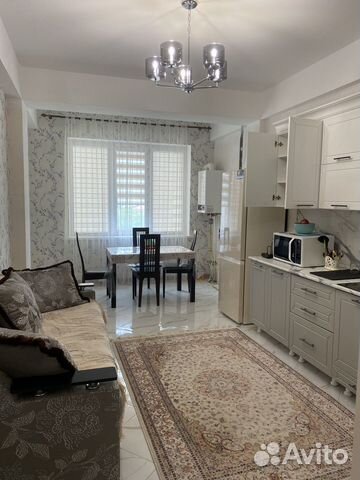 

1-к. квартира, 56 м², 2 кровати