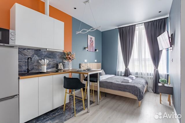 

Квартира-студия, 18 м², 1 кровать