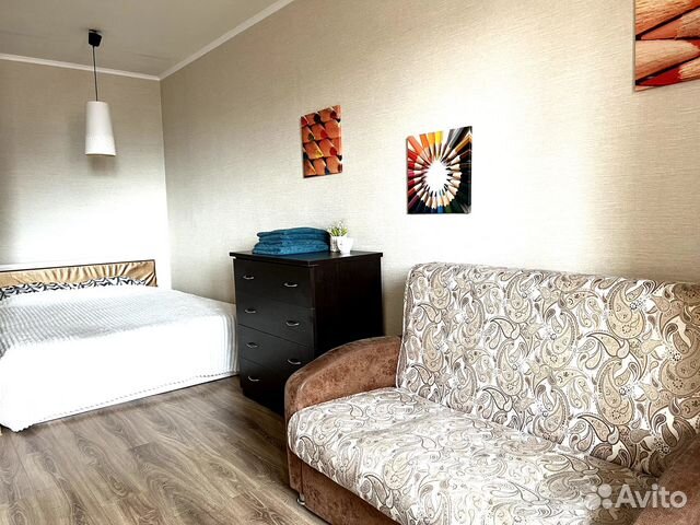 

1-к. квартира, 38 м², 2 кровати
