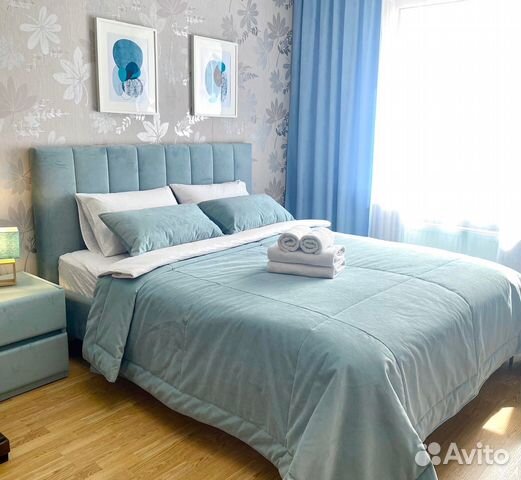 

1-к. квартира, 40 м², 2 кровати
