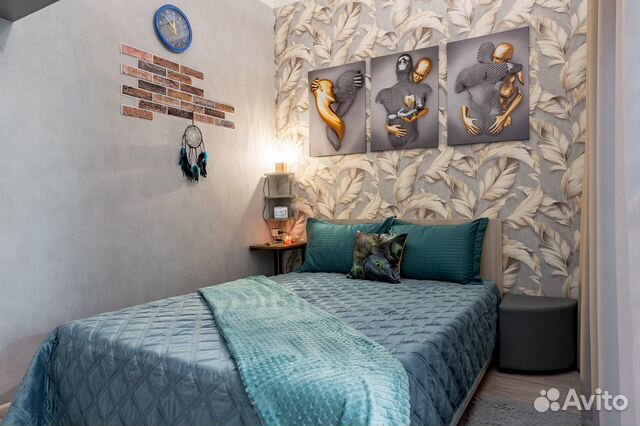 

1-к. квартира, 38 м², 2 кровати