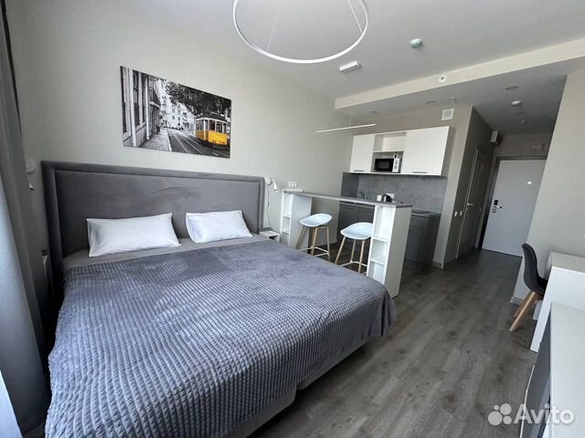 

Квартира-студия, 27 м², 1 кровать