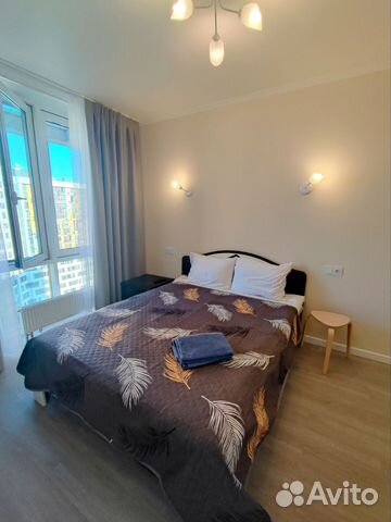 

1-к. квартира, 40 м², 2 кровати