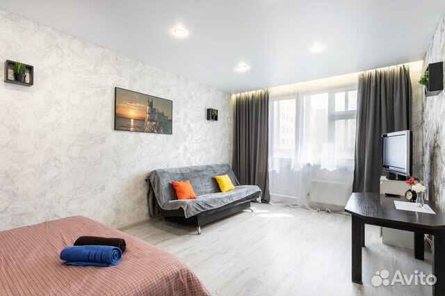 

1-к. квартира, 35 м², 2 кровати