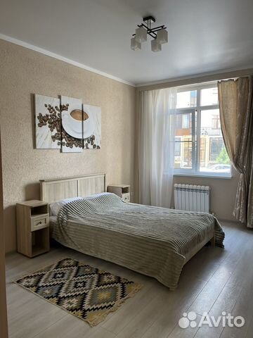 

1-к. квартира, 42 м², 2 кровати