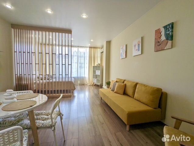

Квартира-студия, 37 м², 2 кровати