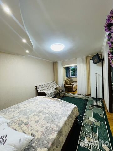 

1-к. квартира, 48 м², 2 кровати
