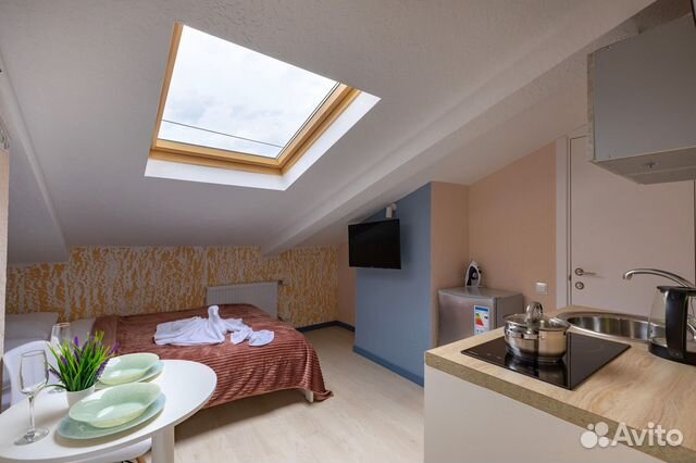 

Квартира-студия в апарт-отеле, 16 м², 1 кровать